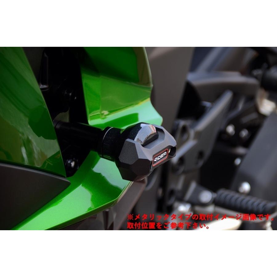 RIDEA リデア フレームスライダー スタンダードタイプ カラー:ブラック ニンジャ1000 (Z1000SX) KAWASAKI カワサキ エンジンスライダー・フレームスライダー | RIDEA | 01