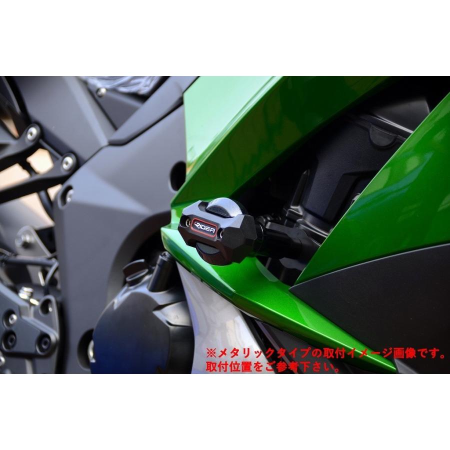 RIDEA リデア フレームスライダー スタンダードタイプ カラー:ブラック ニンジャ1000 (Z1000SX) KAWASAKI カワサキ エンジンスライダー・フレームスライダー | RIDEA | 02