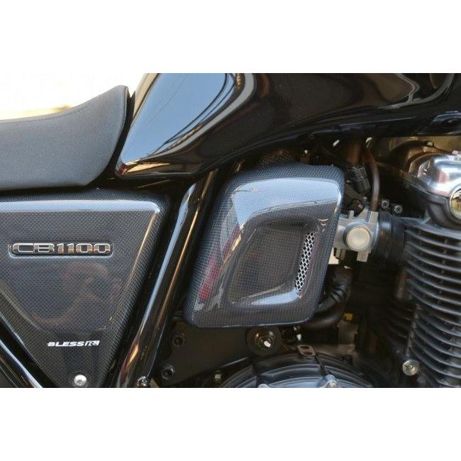 BLESS R’S ブレスアールズ カーボンエアクリーナーカバー カラー：光沢クリア塗装済み品 CB1100 RS HONDA ホンダ エアクリーナーカバー 外装_1