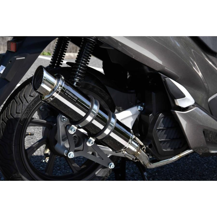 BEAMS ビームス R-EVO2 サイレンサー サイレンサー：SMB(スーパーメタルブラック)／重量(純正5.35kg)：4.05kg PCX HYBRID HONDA ホンダ 補修・汎用サイレンサーの画像