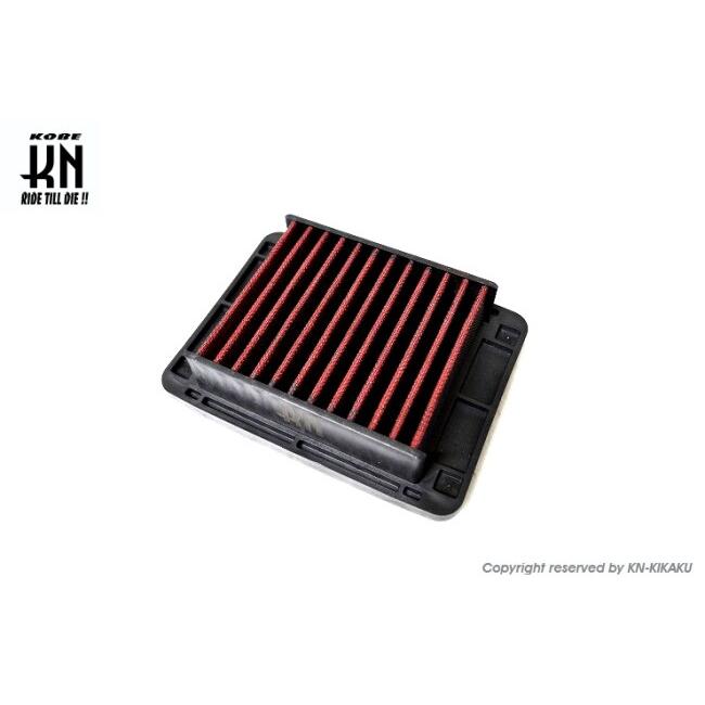 KN企画 ケイエヌキカク エアーエレメント(ハイフロータイプ) MT-03 (2015-) MT-25 TMAX500 TMAX530 YZF-R25 YZF-R3 MT03 YAMAHA ヤマハ 吸気関連 エンジン | KN企画 | 01