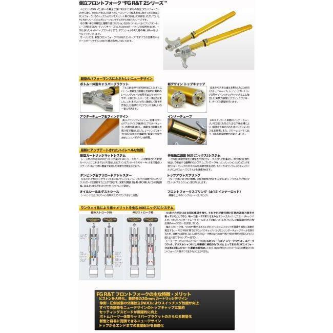 OHLINS（オーリンズ） 倒立フロントフォーク FG R&T ZX-10R KAWASAKI