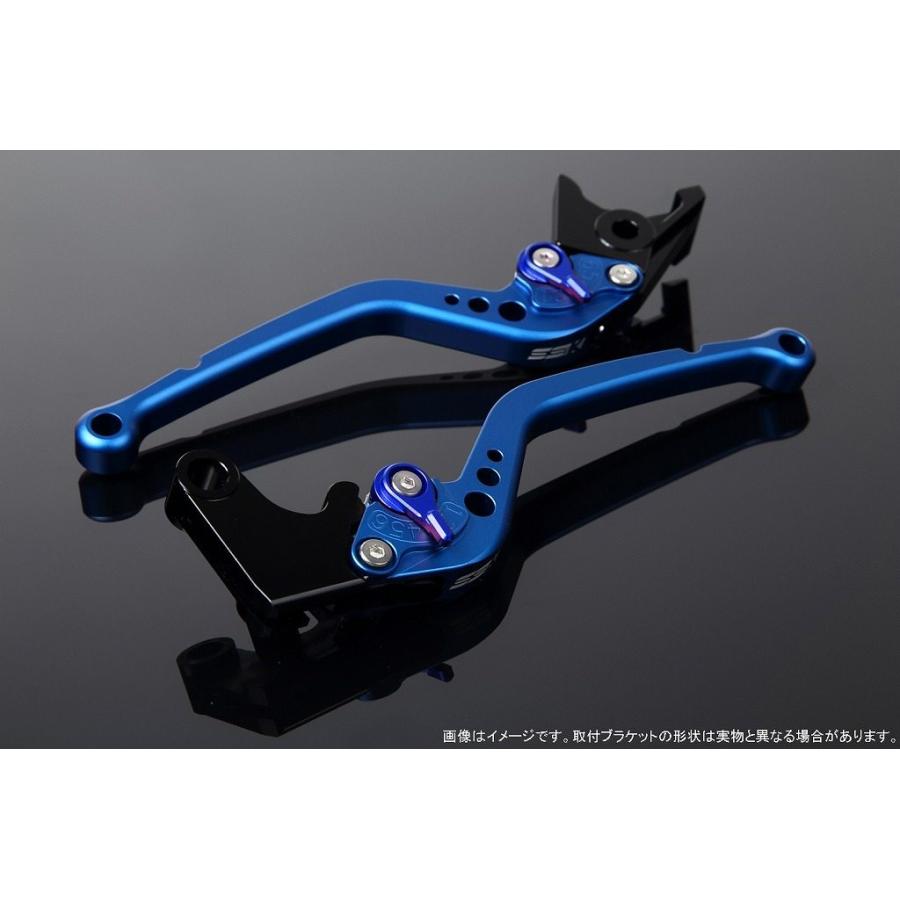 SPEEDRA スピードラ アルミビレットアジャストレバーセット スタンダードロング アジャスターカラー：マットブルー / レバー本体カラー：マットブルー ハンドル | SPEEDRA