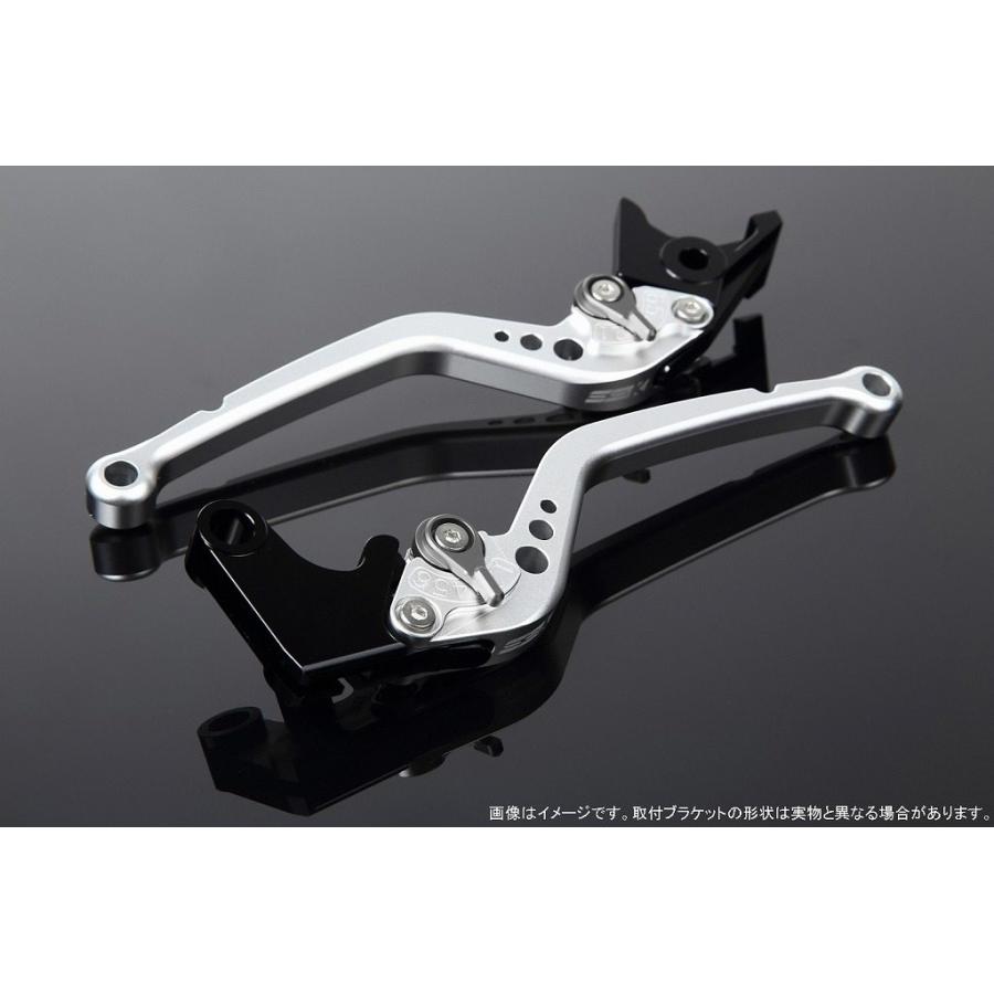 SPEEDRA スピードラ アルミビレットアジャストレバーセット スタンダードロング レバー本体カラー：マットシルバー / アジャスターカラー：マットチタン | SPEEDRA