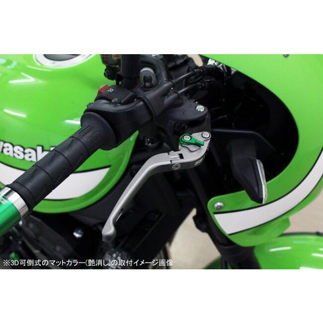 SPEEDRA スピードラ アルミビレットアジャストレバーセット 3D可倒式 レバー本体カラー：マットシルバー / アジャスターカラー：マットレッド HONDA ホンダ | SPEEDRA | 01