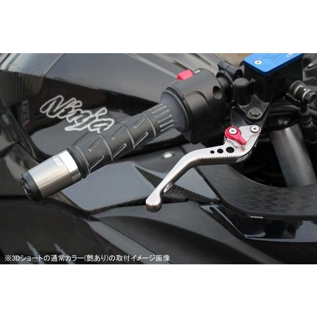 SPEEDRA スピードラ アルミビレットアジャストレバーセット 3Dショート レバー本体カラー：マットゴールド / アジャスターカラー：マットブラック HONDA ホンダ | SPEEDRA | 02