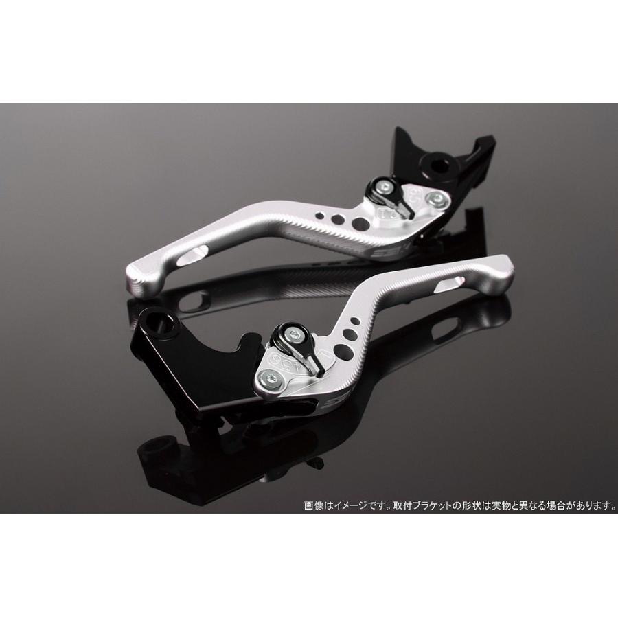 SPEEDRA スピードラ アルミビレットアジャストレバーセット 3Dショート レバー本体カラー：マットシルバー / アジャスターカラー：マットブラック HONDA ホンダ | SPEEDRA