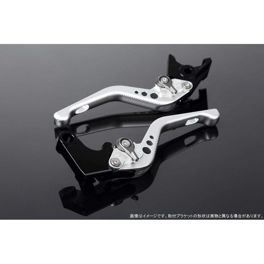 SPEEDRA スピードラ アルミビレットアジャストレバーセット 3Dショート レバー本体カラー：マットシルバー / アジャスターカラー：マットチタン HONDA ホンダ | SPEEDRA