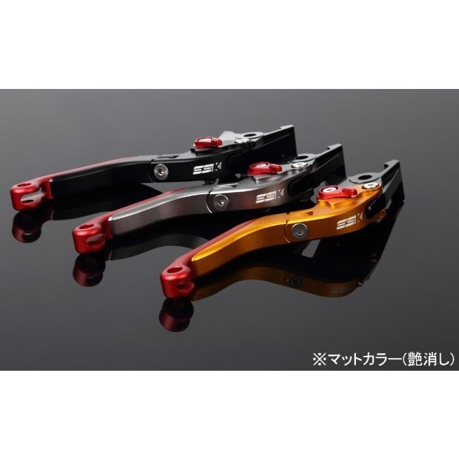 SPEEDRA SPEEDRA:スピードラ アルミビレットアジャストレバーセット 可倒延長式 NS-1 Monkey125 GROM MSX125 CBR250R CB250F CB250R CBR400R 400X CB400F｜webike｜04