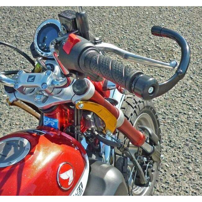 OUTEX アウテックス ステムスタビライザー カラー：アルマイトレッド グロム モンキー125 HONDA ホンダ フォークスタビライザー サスペンション 足回り | OUTEX | 03