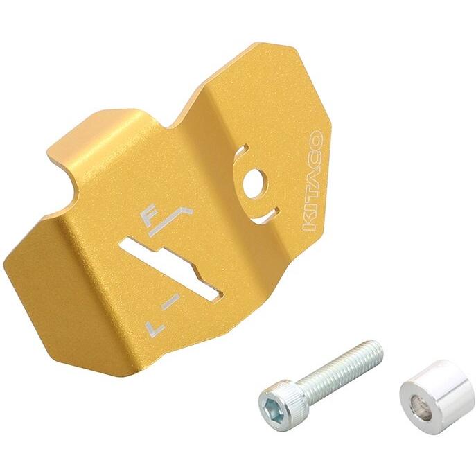 KITACO キタコ リアマスターカップカバー カラー：ゴールド モンキー125 ダックス125 HONDA ホンダ マスターシリンダーガード ブレーキ | KーCON