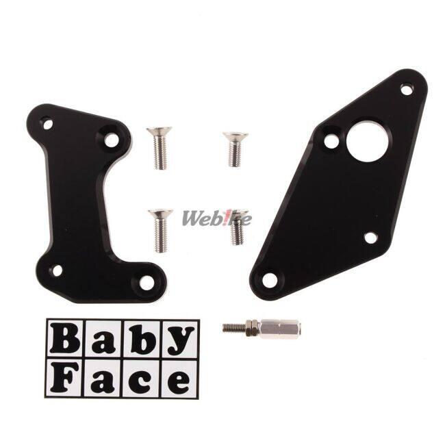 BABYFACE ベビーフェイス セットバックプレート Ninja250 Ninja400 KAWASAKI カワサキ バックステップ ステップ 足回り | babyface | 05