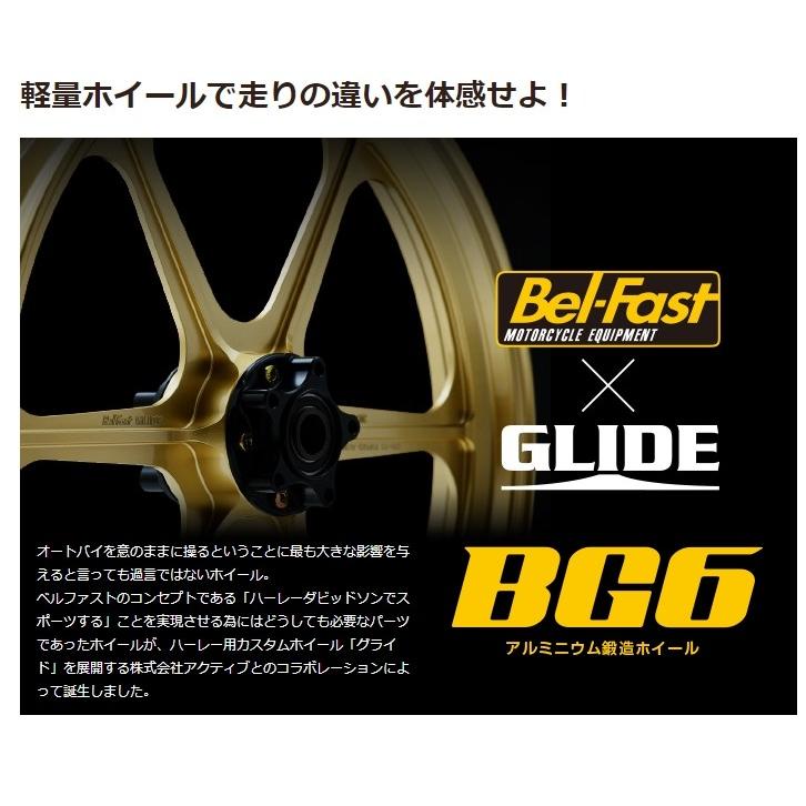 Bel-Fast ベルファスト BG6 ホイールセット カラー：ゴールド / タイプ