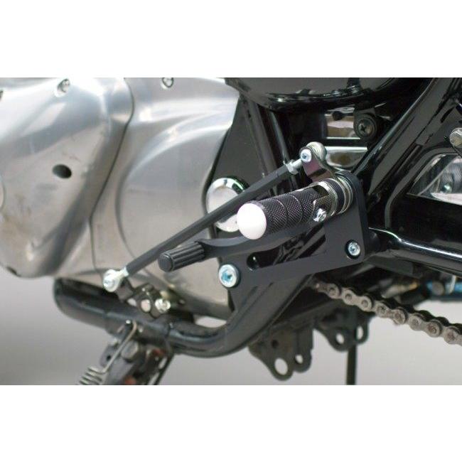 バイク用ステップ COERCE（コワース） フィクスドレーシングステップ カラー：ブラック