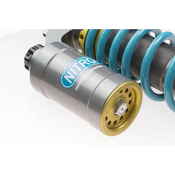 NITRON ナイトロン リアサスペンションツインショック TWIN R3シリーズ ベースカラー：ブラック / スプリングカラー：ターゴイズ XJR400 YAMAHA ヤマハ 足回り_2