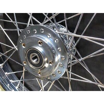 部品屋K&W 21インチ スポークホイール 2.15J 40本スポーク DYNAファミリー XL (00-07) HARLEY-DAVIDSON ハーレーダビッドソン ホイール ホイール関連 | ブランド登録なし | 02