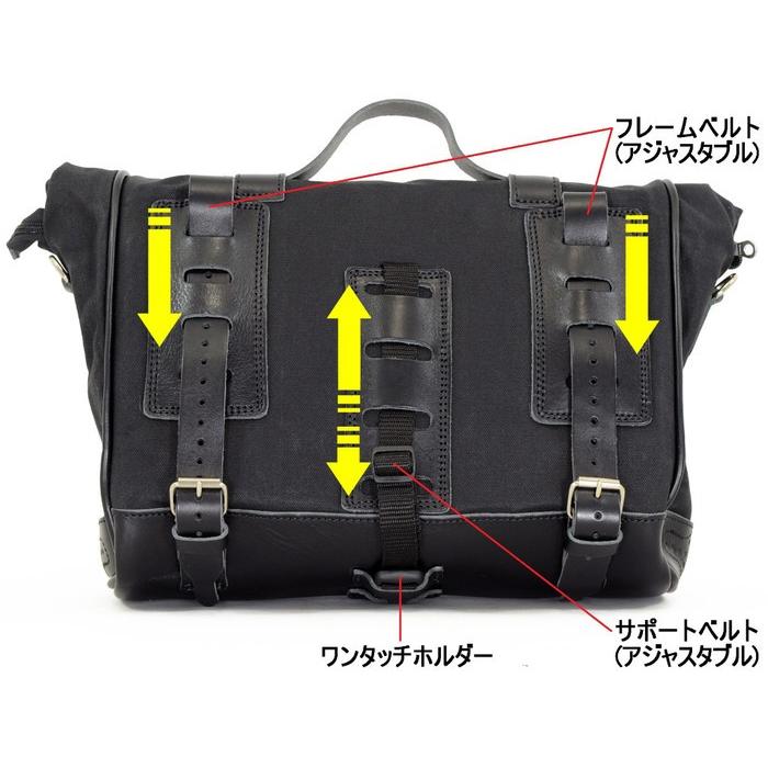 LONGRIDE ロングライド ヘリテージ サドルバッグ・ロールトップ 9.5L