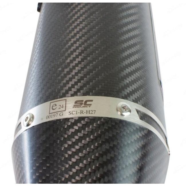 SC-PROJECT SCプロジェクト SC1-R スリップオンサイレンサー【公道走行