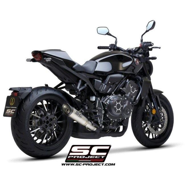 SC-PROJECT SCプロジェクト S1 スリップオンサイレンサー＆フルチタンリンクパイプ CB1000R HONDA ホンダ スリップオンマフラー マフラーの画像