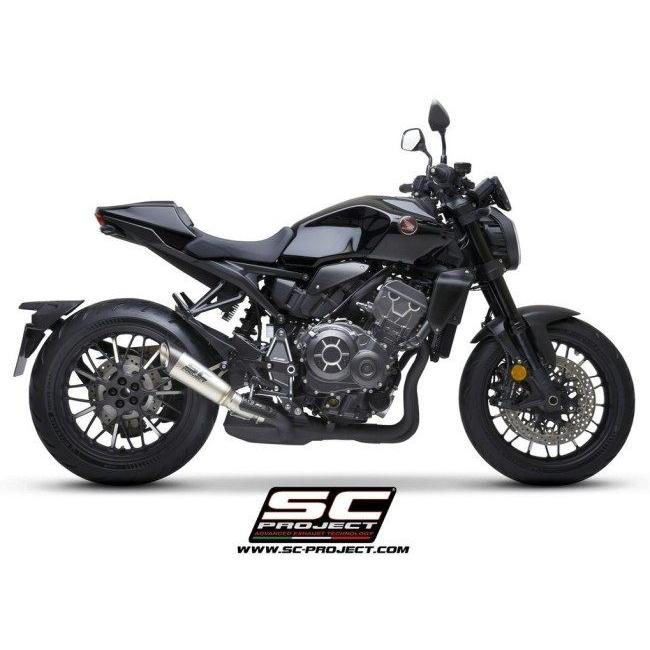 SC-PROJECT SCプロジェクト S1 スリップオンサイレンサー＆フルチタンリンクパイプ CB1000R HONDA ホンダ スリップオンマフラー マフラーの画像