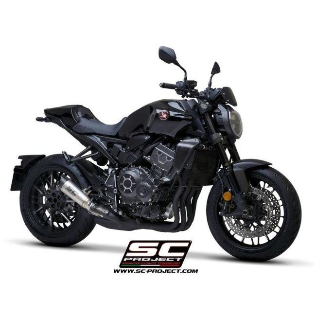 SC-PROJECT SCプロジェクト S1 スリップオンサイレンサー＆フルチタンリンクパイプ CB1000R HONDA ホンダ スリップオンマフラー マフラーの画像