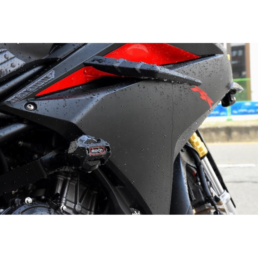 RIDEA リデア フレームスライダー メタリックタイプ カラー：ブルー CBR250RR(2017-) HONDA ホンダ エンジンスライダー・フレームスライダー フレームの画像