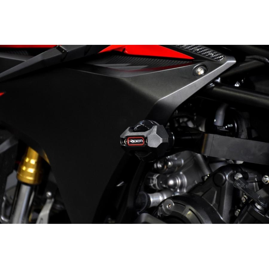 RIDEA リデア フレームスライダー メタリックタイプ カラー：ブルー CBR250RR(2017-) HONDA ホンダ エンジンスライダー・フレームスライダー フレームの画像