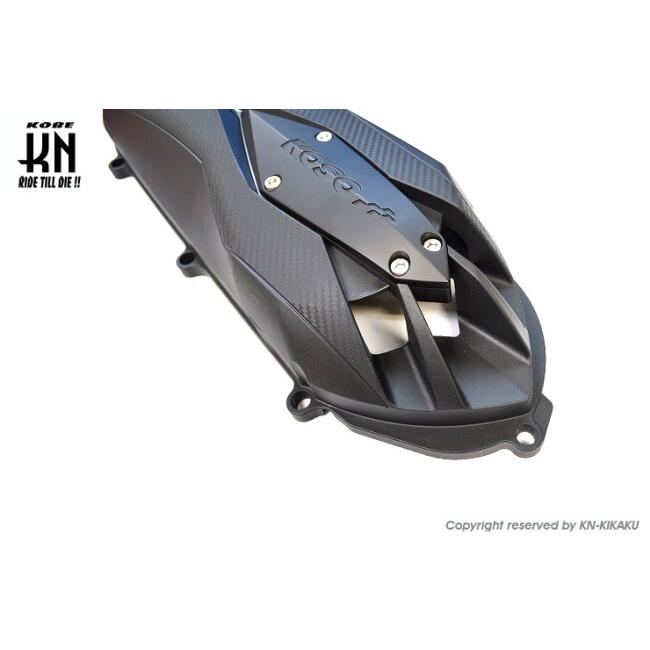 KOSO コーソー 軽量クランクケースカバータイプ2 カラー：ブラック／ブルー BWS125(ビーウィズ) シグナスX YAMAHA ヤマハ クランクケースカバー エンジンパーツ | KOSO | 01