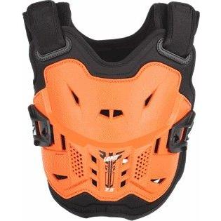 LEATT BRACE リアットブレイス 【キッズ／ジュニア】2.5 チェストプロテクター カラー：オレンジ／ブラック オフロードチェストプロテクター アパレル | ブランド登録なし