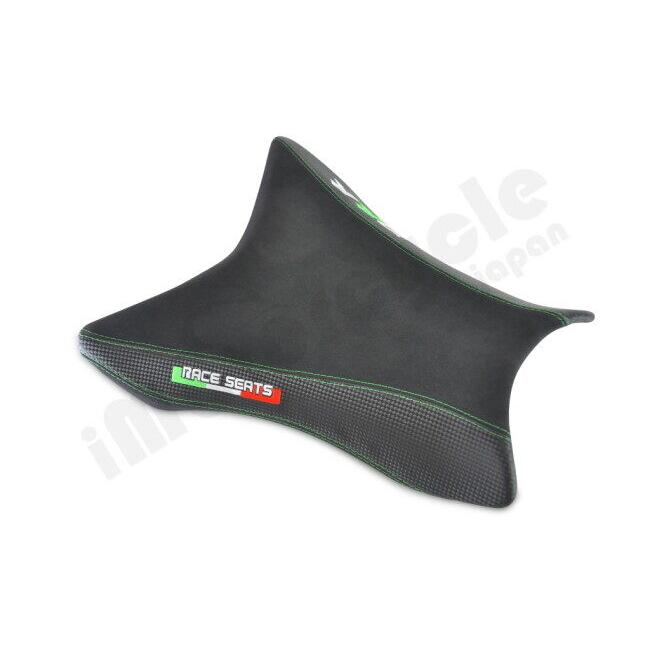RACESEATS レースシーツ カーボン ライン シート (シート一式) タイプ：「10RR」ロゴ ZX-10R KAWASAKI カワサキ シート関連 外装 | ブランド登録なし | 03