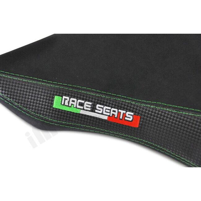 RACESEATS レースシーツ カーボン ライン シート (シート一式) タイプ：「10RR」ロゴ ZX-10R KAWASAKI カワサキ シート関連 外装 | ブランド登録なし | 07