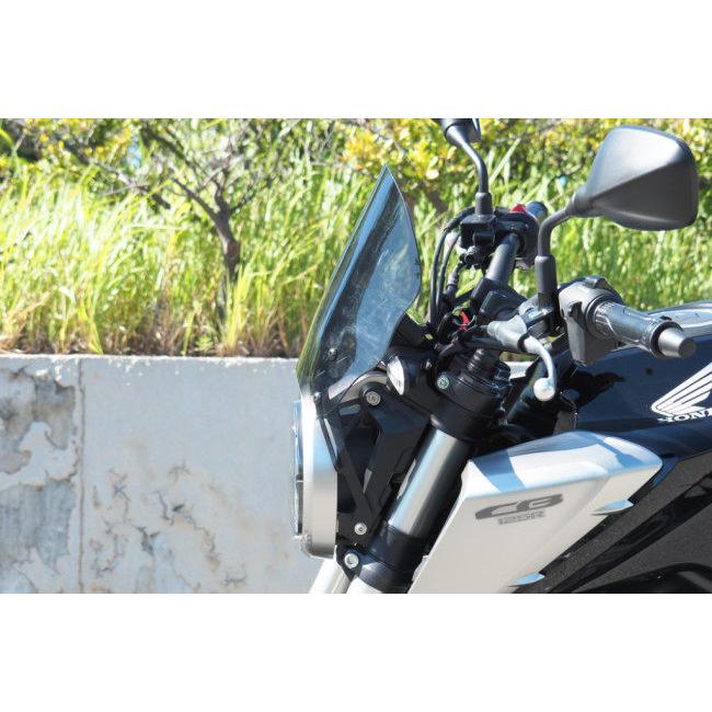 World Walk ワールドウォーク メーターバイザー サイズ ミドル カラー スモーク CB125R CB250R CB150R CB300R HONDA ホンダ スクリーン 外装