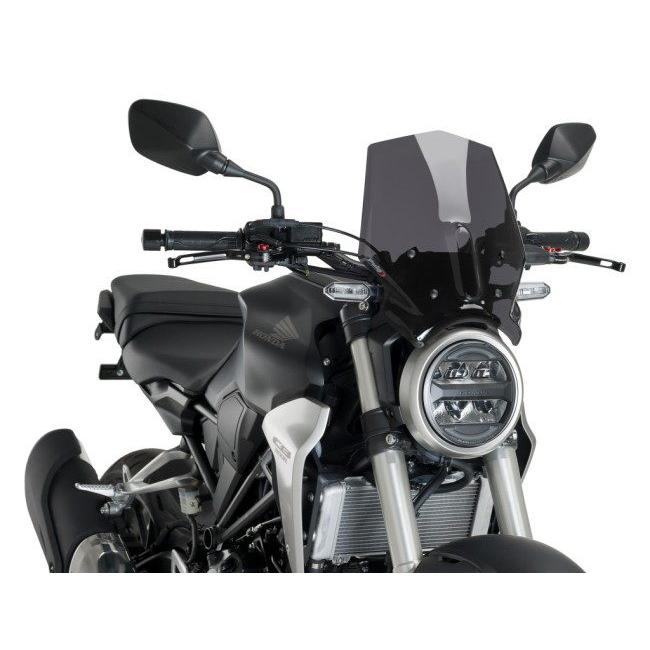 Puig プーチ スクリーン CB125R 250R ダークスモーク Puig プーチ ニュージェネレーションNKスクリーン(SPORT) カラー