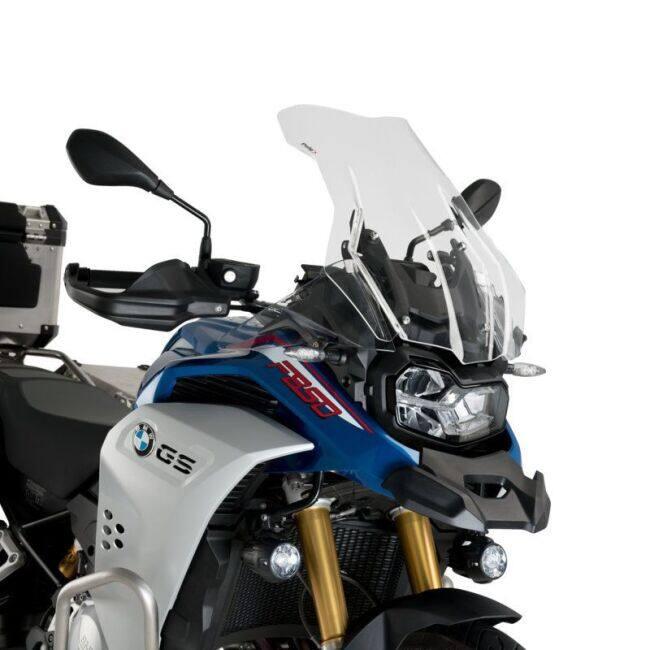 Puig プーチ　スクリーン　クリア　f750gs Puig（プーチ） ツーリングスクリーン PLUS(取り付けピッチ115mm