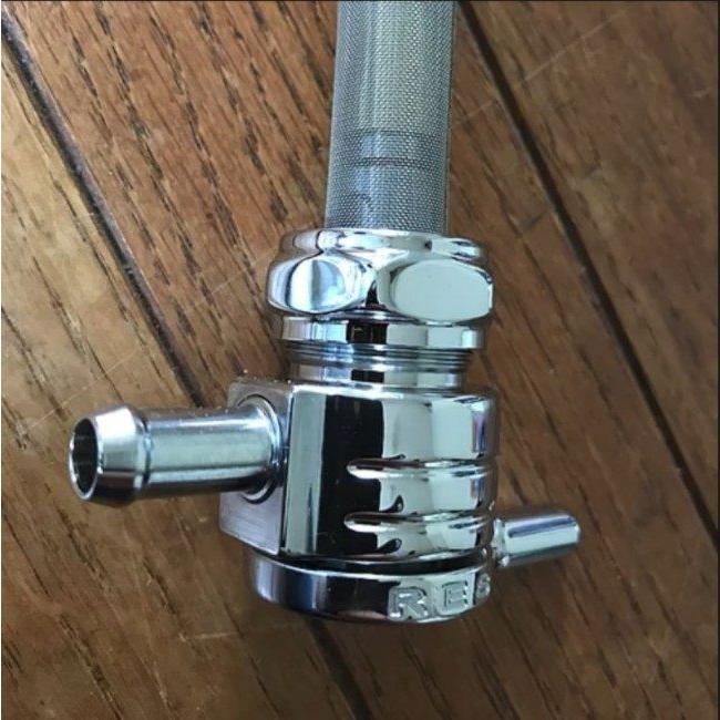 Dogstar ドッグスター Golan[ゴラン] ガソリンコック【KAWASAKI Z専用】 カラー：クロームメッキ KAWASAKI カワサキ 燃料コック 燃料関連 エンジン | ブランド登録なし | 11