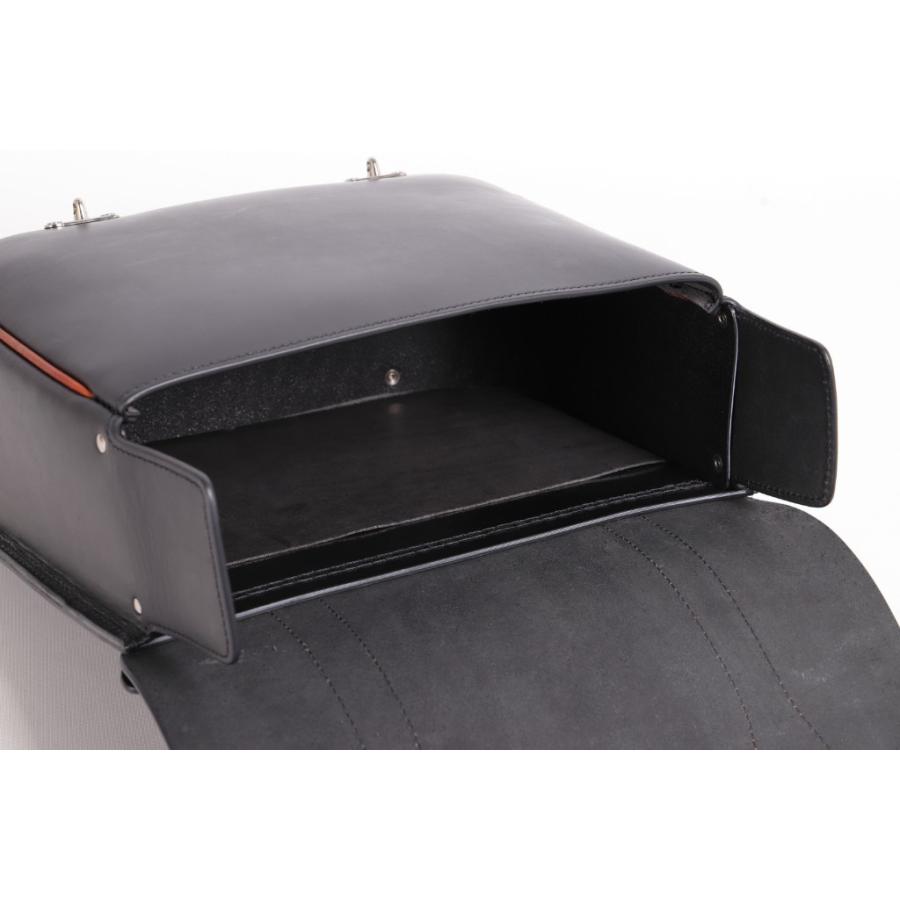 DEGNER デグナー レザーサドルバッグ 容量：12L サイドバッグ