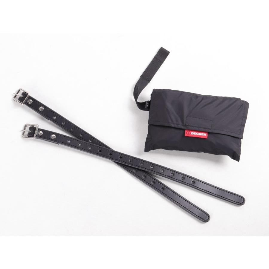 DEGNER デグナー レザーサドルバッグ 容量：12L サイドバッグ