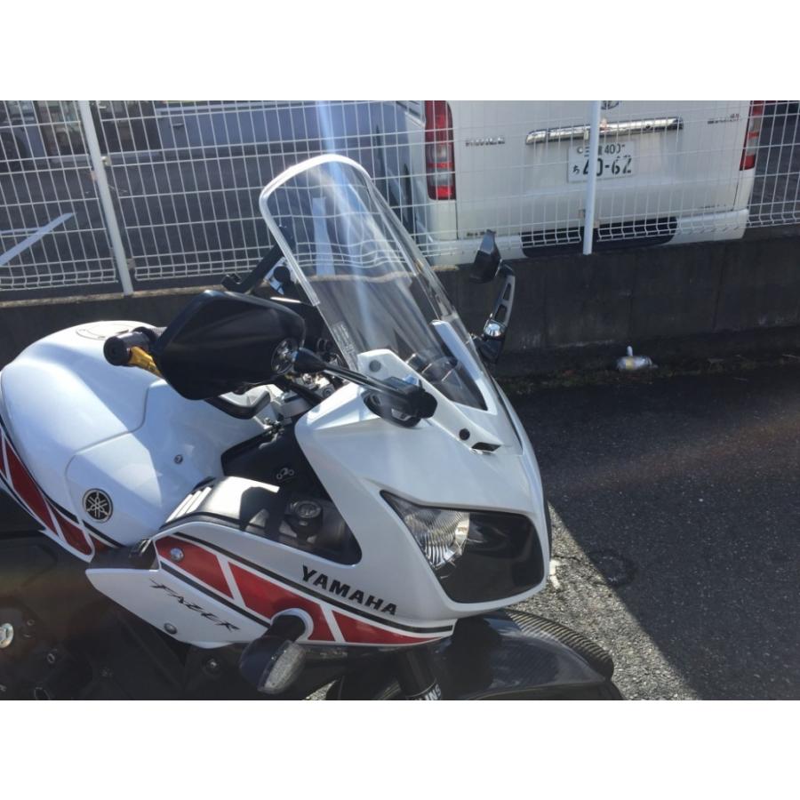 ACRY-Point アクリポイント ストリートタイプスクリーン スクリーンカラー：クリア FZ1フェザー YAMAHA ヤマハ スクリーン 外装_1
