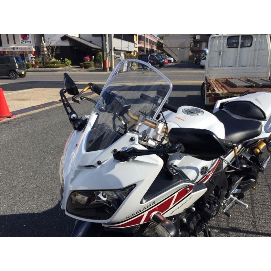 ACRY-Point アクリポイント ストリートタイプスクリーン スクリーンカラー：クリア FZ1フェザー YAMAHA ヤマハ スクリーン 外装_2