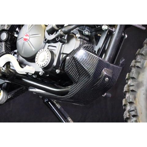 A-TECH エーテック アンダーガード 仕上げ：クリア塗装なし / タイプ：FRPホワイト RX125 SX125 APRILIA アプリリア アンダーガード・スキッドプレート | A-TECH | 02