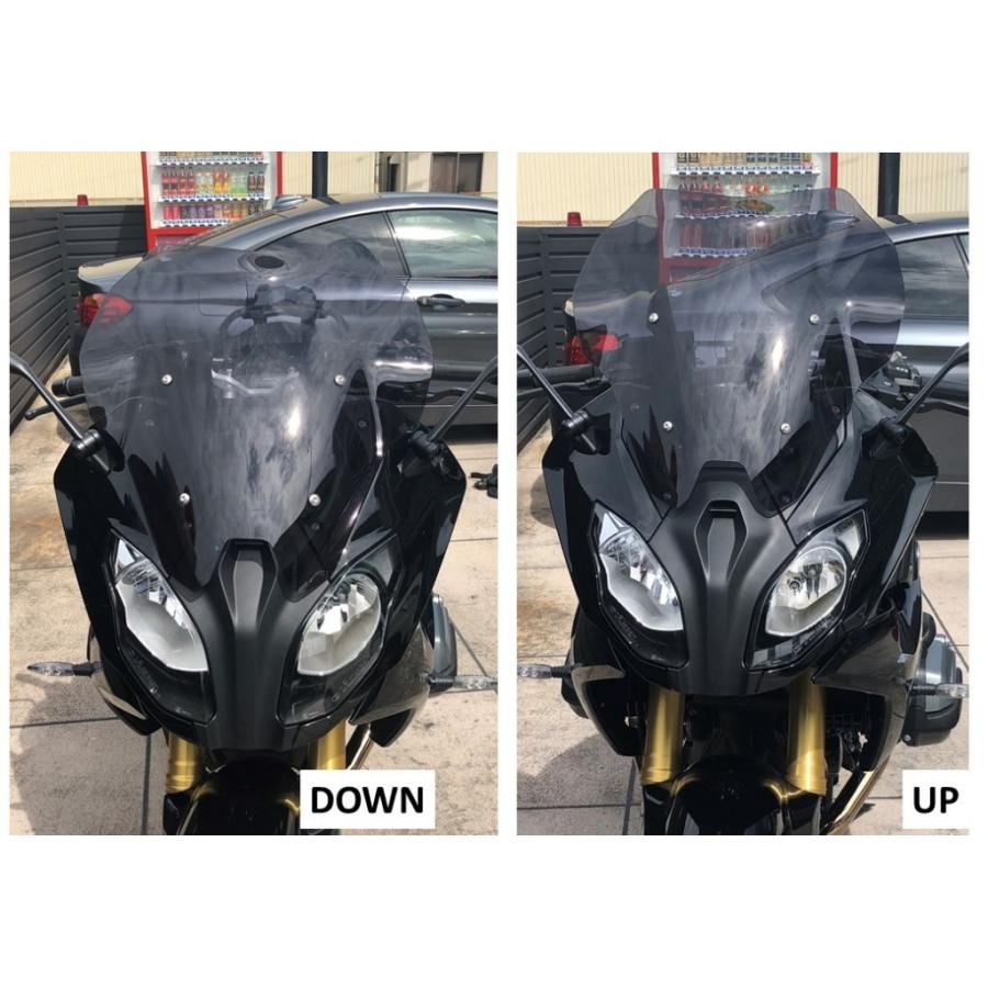 R1250RS R1200RS用 ワイドスクリーン ブラック ウィンドシールド FEED SPORTS JAPAN フィードスポーツ ワイドスクリーン カラー