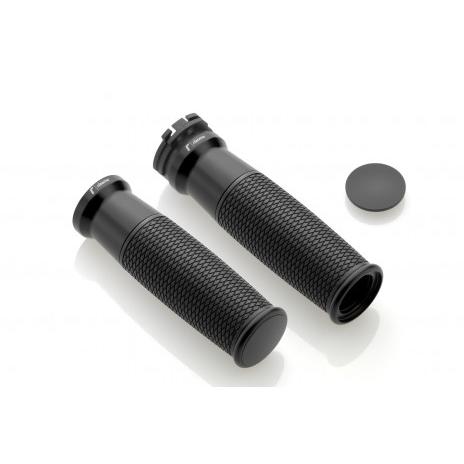 rizoma リゾマ グリップ【URLO】 カラー：ブラックポリッシュ 107 Breakout Fat Bob Boy Low Rider Slim Street 114 FXDR S ST Softail グリップ ハンドル | rizoma