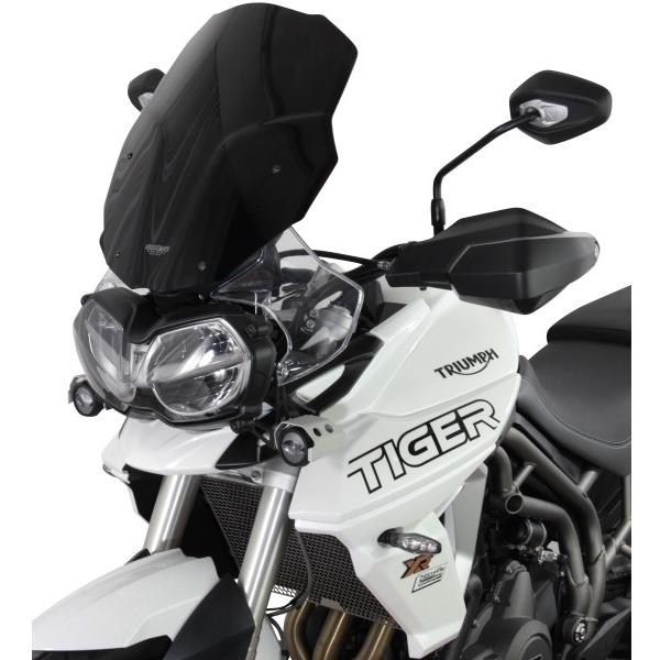 MRA エムアールエー スクリーンツーリング カラー：ブラック TIGER800XCA TIGER800XCx TIGER800XR TIGER800XRT TIGER800XRx TRIUMPH トライアンフ スクリーン