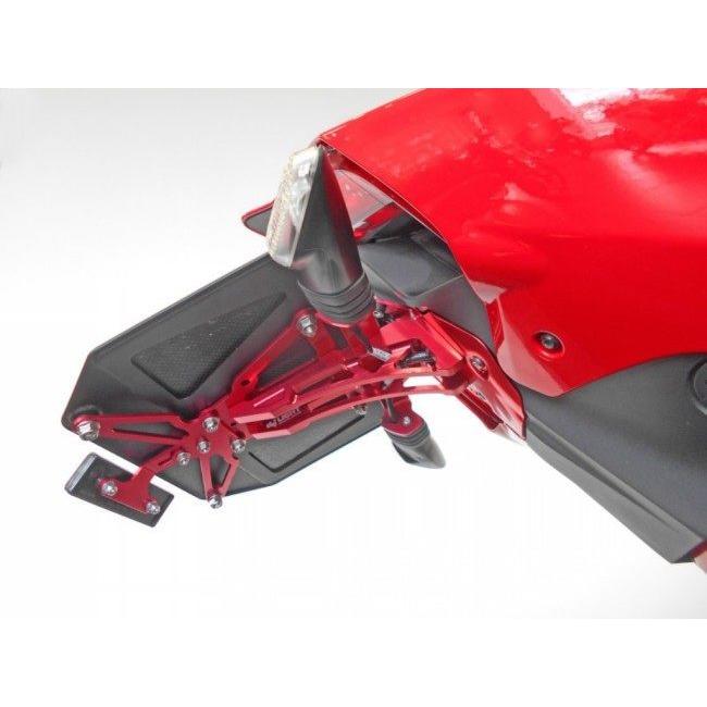 de LIGHT ディライト フェンダーレスキット カラー：ブラック PANIGALE