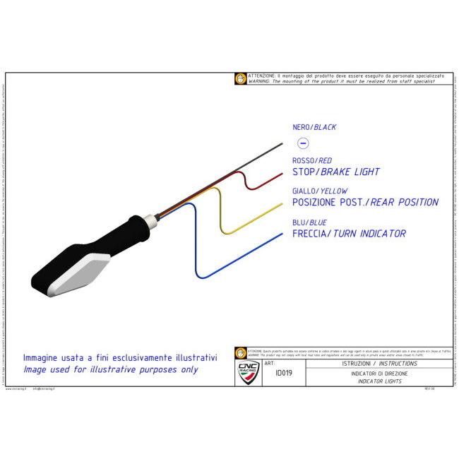 CNC Racing シーエヌシーレーシング LEDウインカー リア ウインカー 灯火類 電装系 | CNC RACING | 03