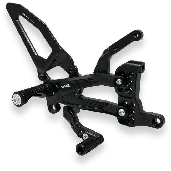 CNC Racing シーエヌシーレーシング RPS アジャスタブル バックステップ EASY カラー：ブラック DUCATI ドゥカティ ステップ 足回り | CNC RACING | 01