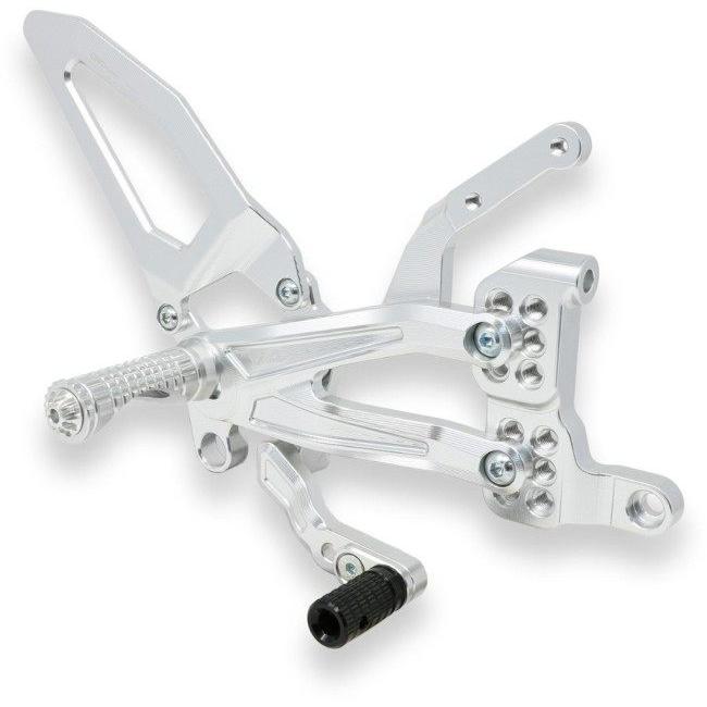 CNC Racing シーエヌシーレーシング RPS アジャスタブル バックステップ EASY カラー：アルジェント DUCATI ドゥカティ ステップ 足回り | CNC RACING | 01