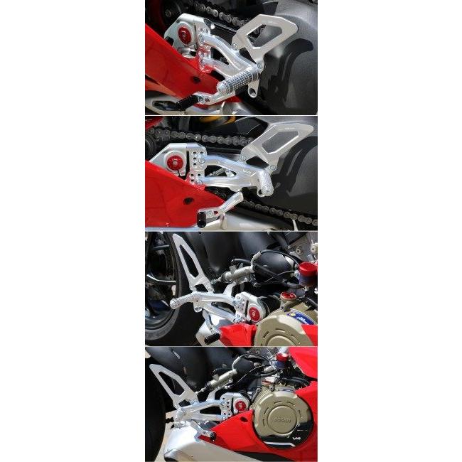 CNC Racing シーエヌシーレーシング RPS アジャスタブル バックステップ EASY カラー：アルジェント DUCATI ドゥカティ ステップ 足回り | CNC RACING | 04