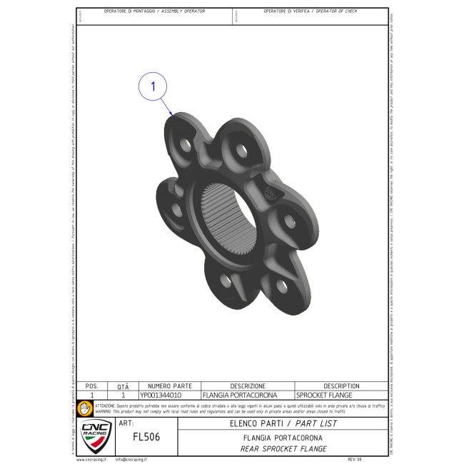 アウトレット CNC Racing CNCレーシング スプロケットキャリア カラー：ブラック Panigale V4 PANIGALE V4 S DUCATI ドゥカティ DUCATI ドゥカティ