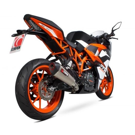 SCORPION スコーピオン セルケトテーパー スリップオンマフラー RC390